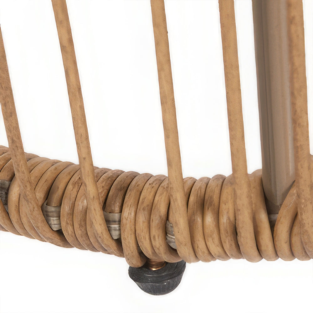 3-Piece Modern Outdoor Patio Bistro Set with Cushions & Coffee Table