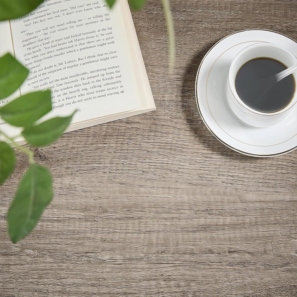 39.5" Industrial 2-Tier Coffee Table with Storage Shelf, Gray