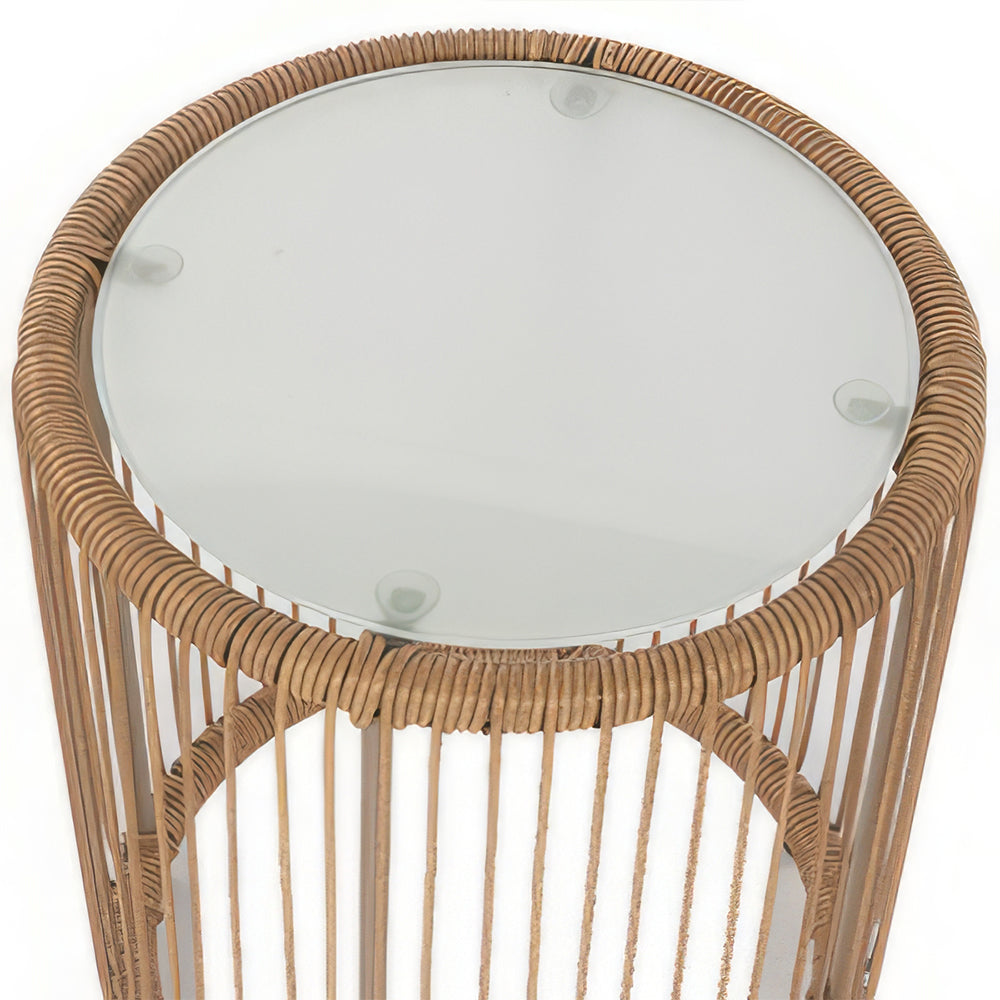 3-Piece Modern Outdoor Patio Bistro Set with Cushions & Coffee Table